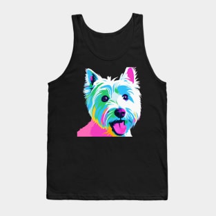 West Highland White Terrier Pop Art - Dog Lover Gifts Tank Top